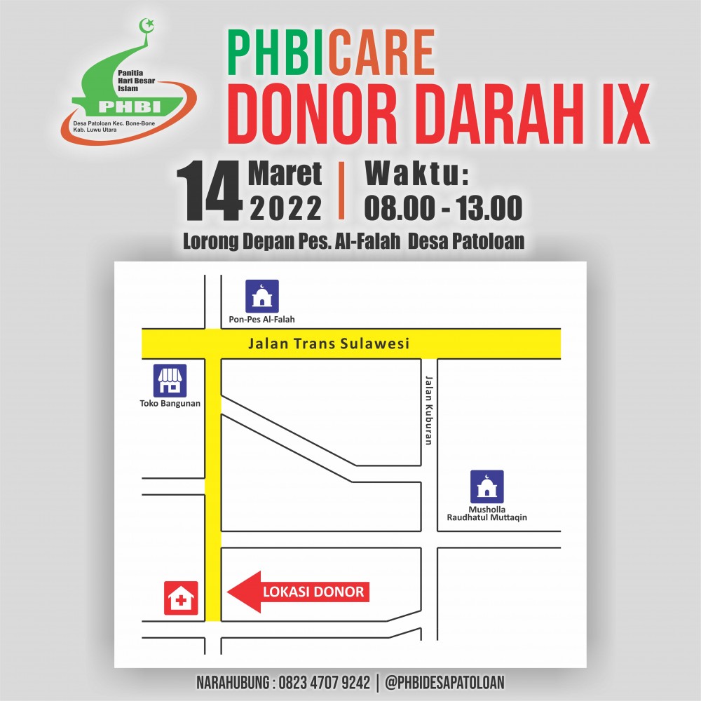 PHBICare Donor Darah IX