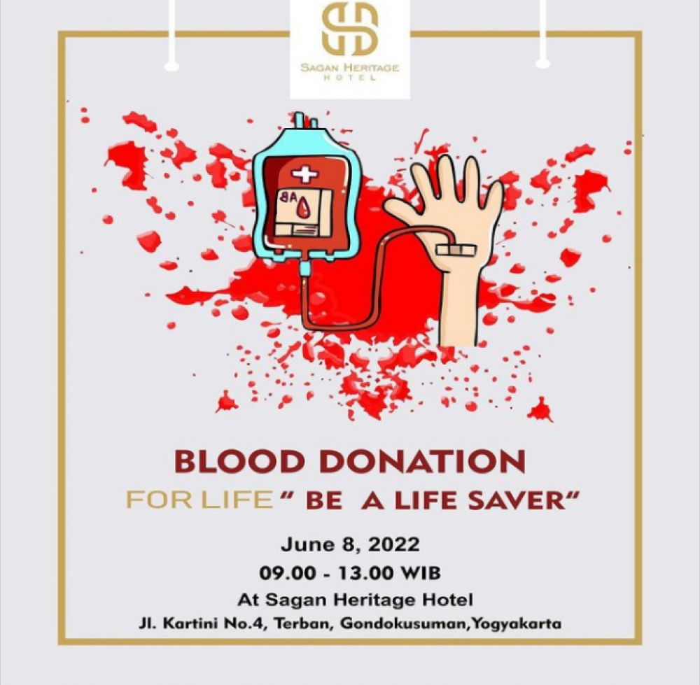 Blood Donation for Life "Be A Saver Life"